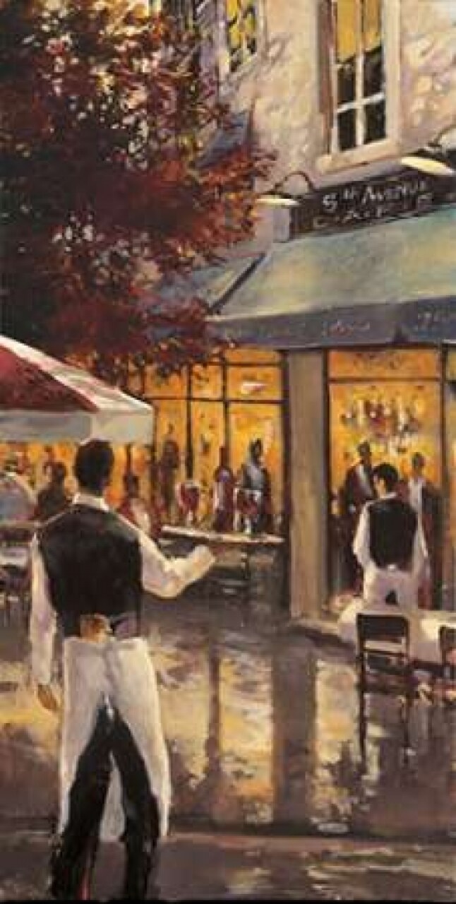 5Th Ave Cafe Poster Print by Brent Heighton - Item # VARPDX222HEI1027